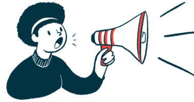 Rarebase | Batten Disease News | illustration of woman using megaphone