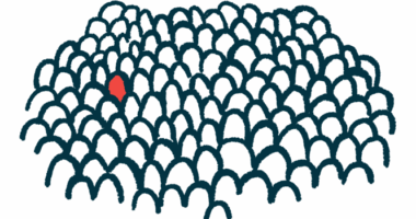 CLN1 | Batten Disease News | illustration of one highlighted in a large crowd