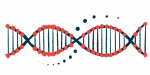 CLN6 Batten disease gene mutations | Batten Disease News | illustration of DNA strand
