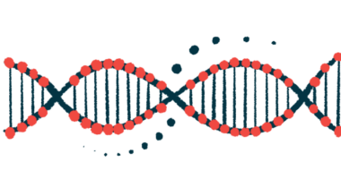 an illustration of a DNA strand