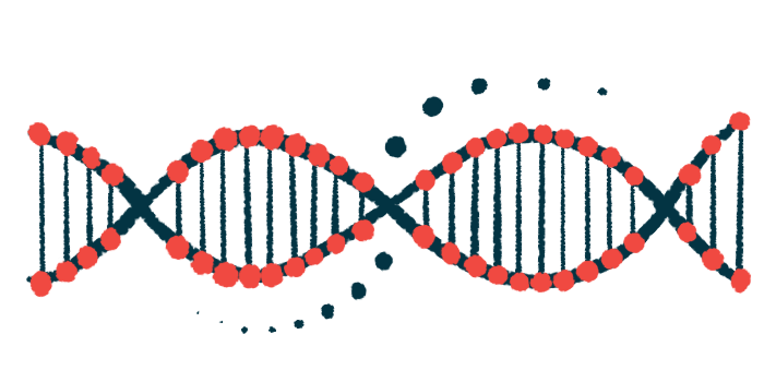 CLN6 Batten disease gene mutations | Batten Disease News | illustration of DNA strand