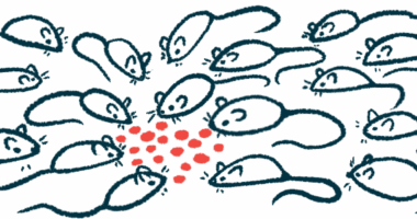 An illustration of a group of mice.