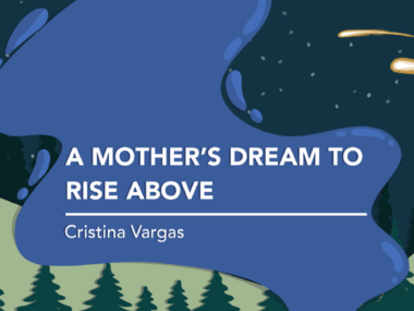 Main graphic for Cristina Vargas' column, 